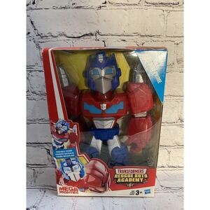 New Playskool Hasbro Transformers Rescue Bots Mega Mighties 10" OPTIMUS PRIME